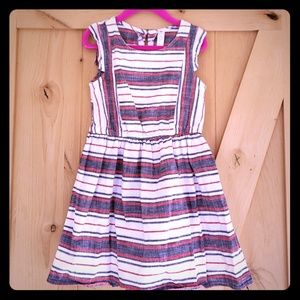 Red, white and blue country dress